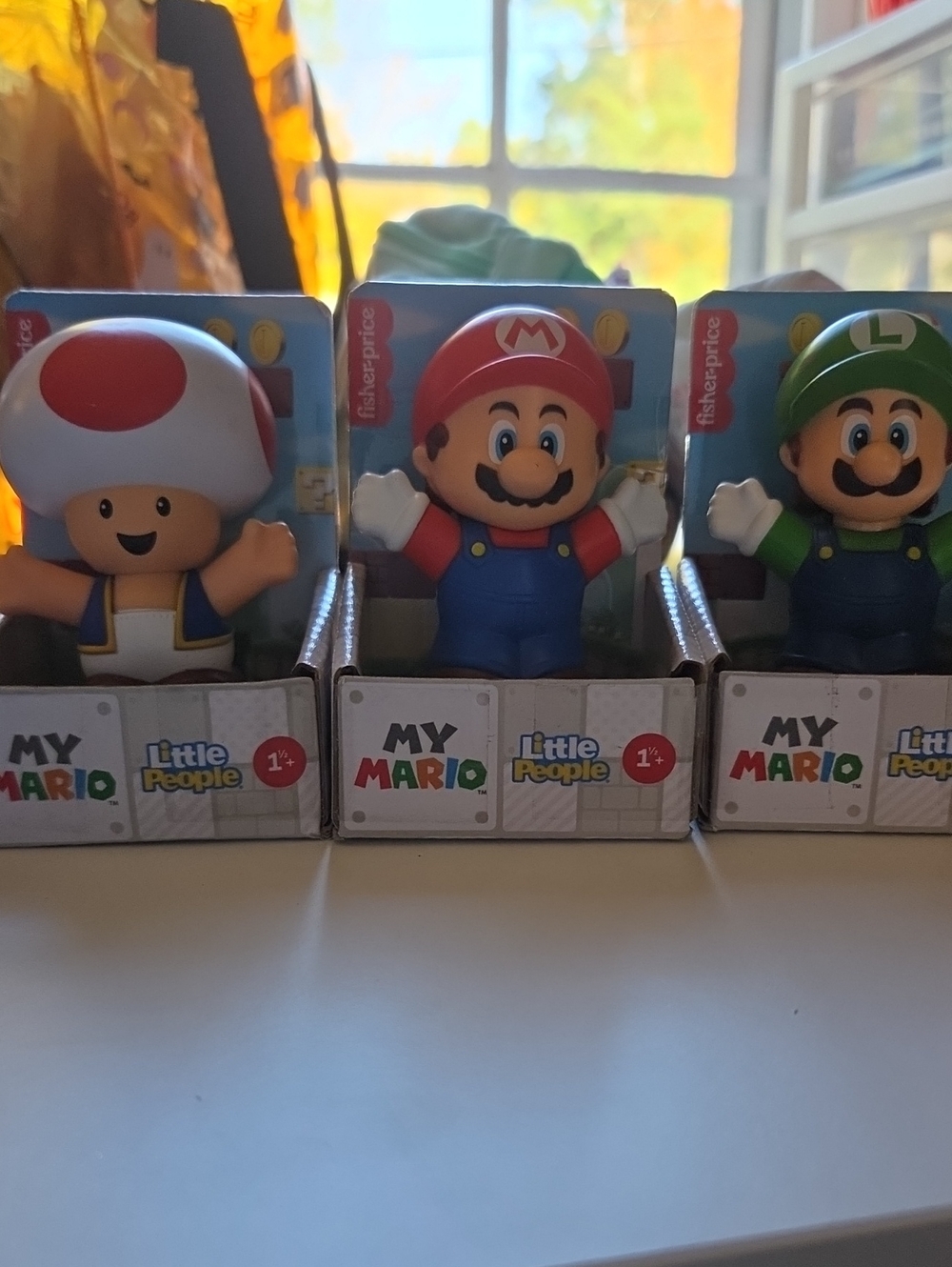 Fisher-Price My Mario Little People Set - Mario, Lugi, Toad